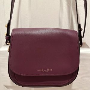 💜 Marc Jacobs Mini Rider Crossbody Bag Deep Purple 💜